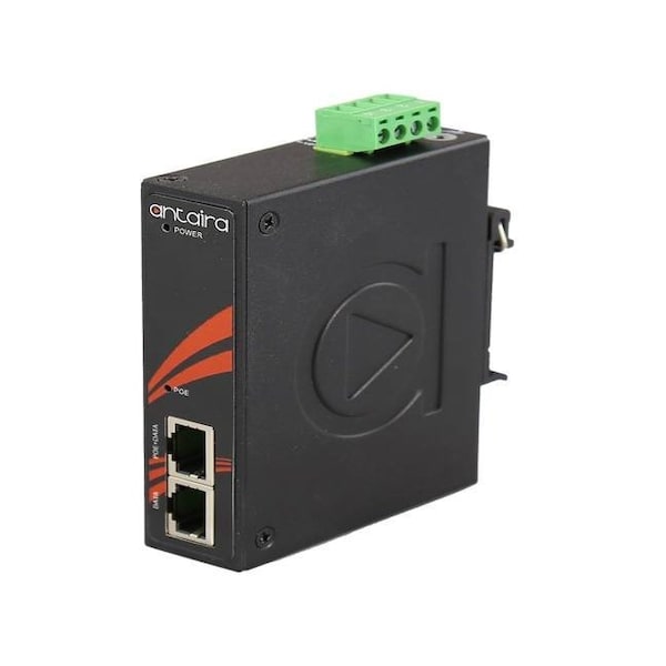 Industrial IEEE 802.3bt Gigabit Type 3 4PPoE Injector, EOT, -40 degree C  75 degree C